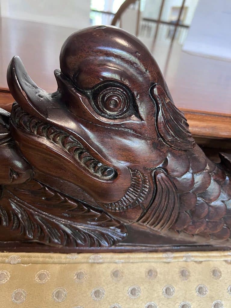 Bronxville Public Library carved detail