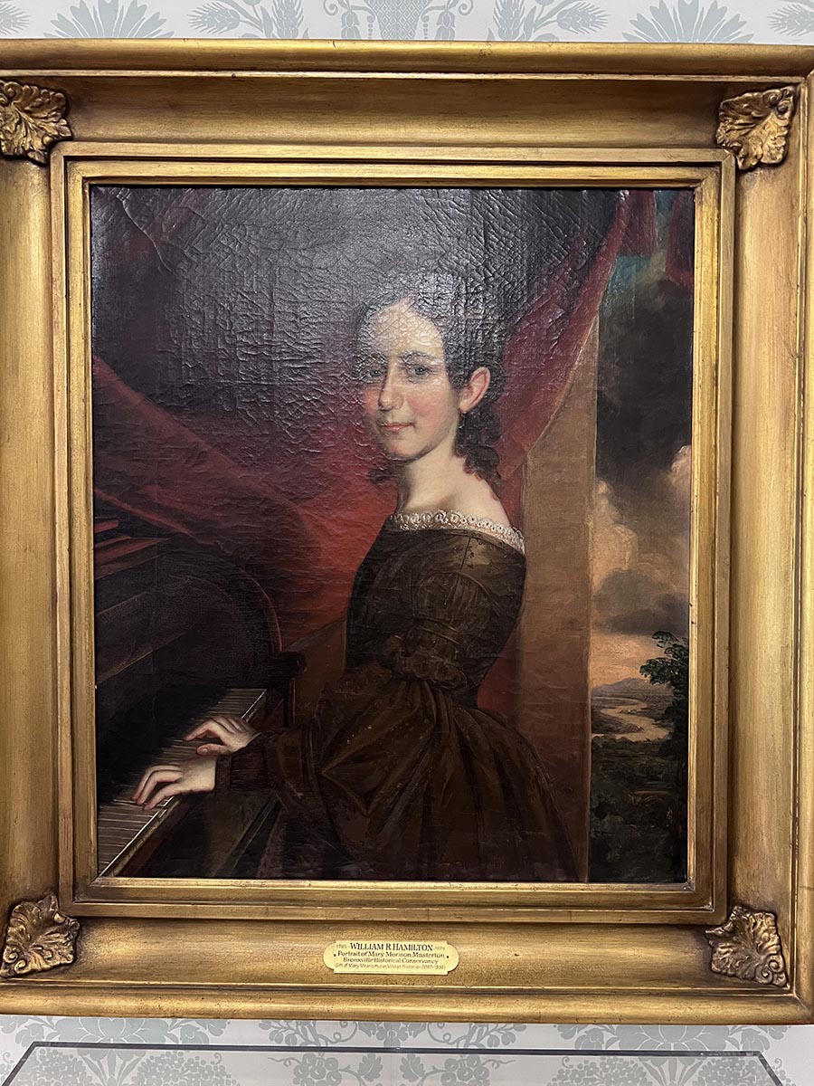 Bronxville Public Library Oil Painting