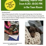 TEENS: Paws-a-while with Griffon