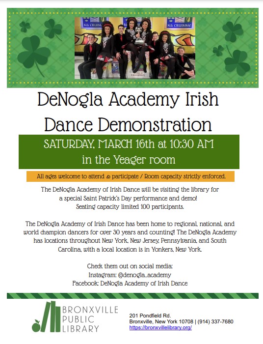DeNogla Academy Irish Dance Demonstration