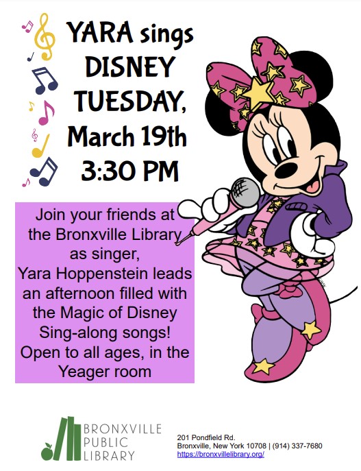 ALL AGES: Disney Sing Along with YARA