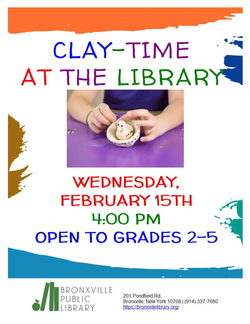 CLAY TIME (Grades 2-5)