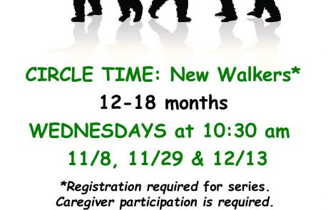 CIRCLE TIME: New Walkers