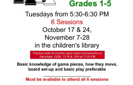 Chess Instruction for Grades 1-5