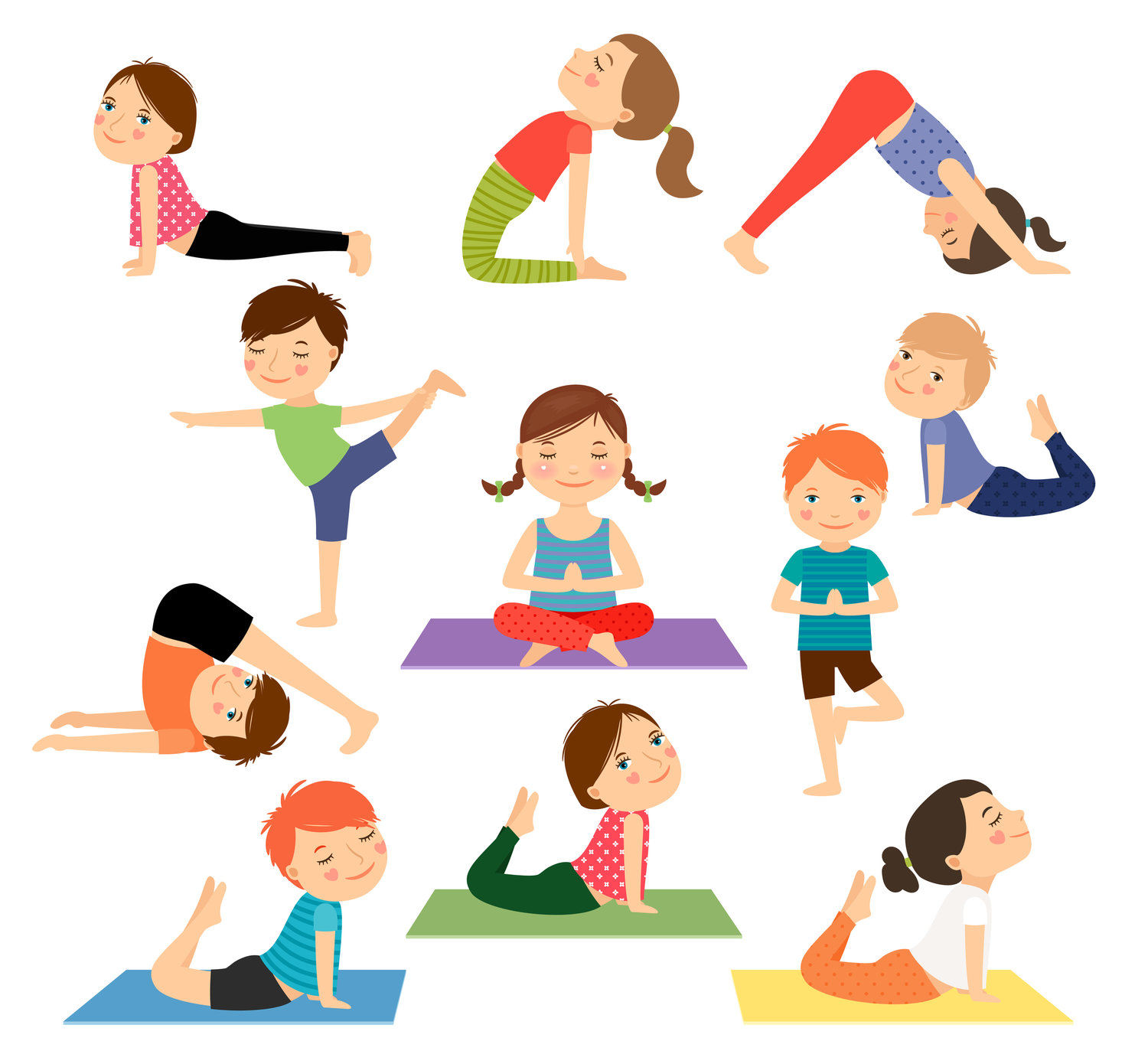 AGES 5-10 Years:  Registration starts for YOGA KIDS